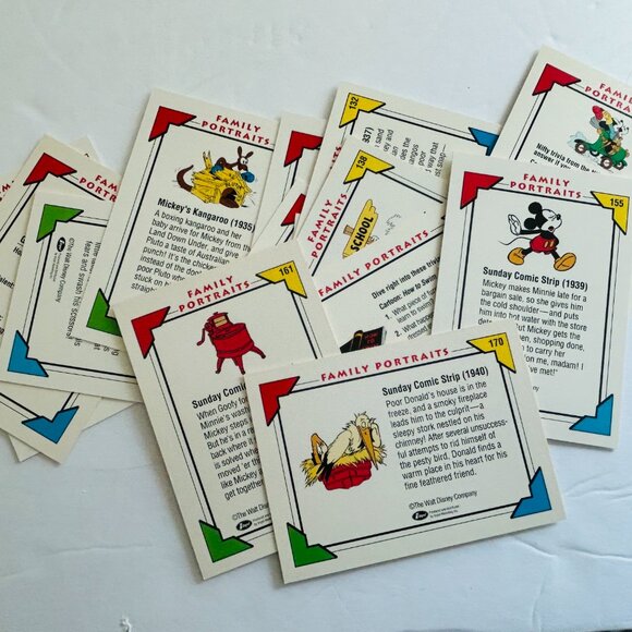 Disney Impel Collector Cards 1991 World Tour Fave Stories Family Portrait Lot 42 - Picture 6 of 7